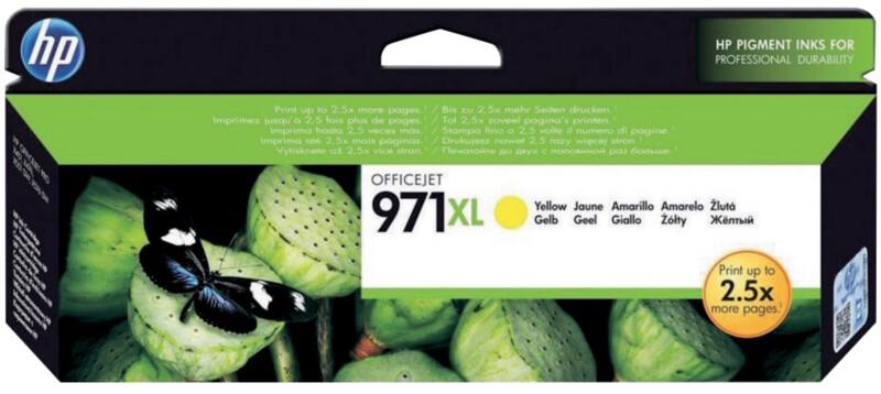 HP 971XL Original Ink Cartridge CN628AE Yellow