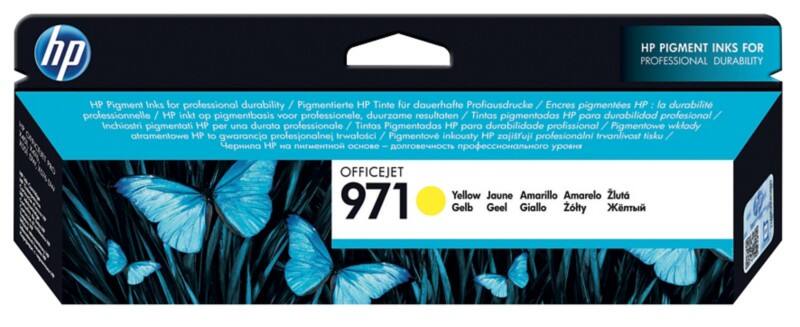HP 971 Original Ink Cartridge CN624AE Yellow