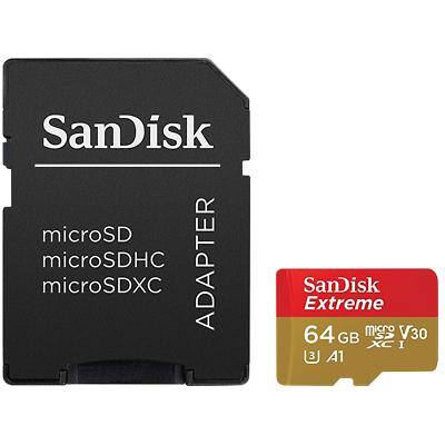 SanDisk Micro SD Card ADPT A1 64 GB