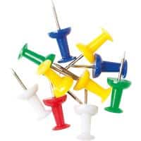 Office Depot Push Pins Assorted Pack of 200