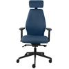 Energi-24 Synchro Tilt Executive Chair with Adjustable Armrest and Seat Executive Solo Blue