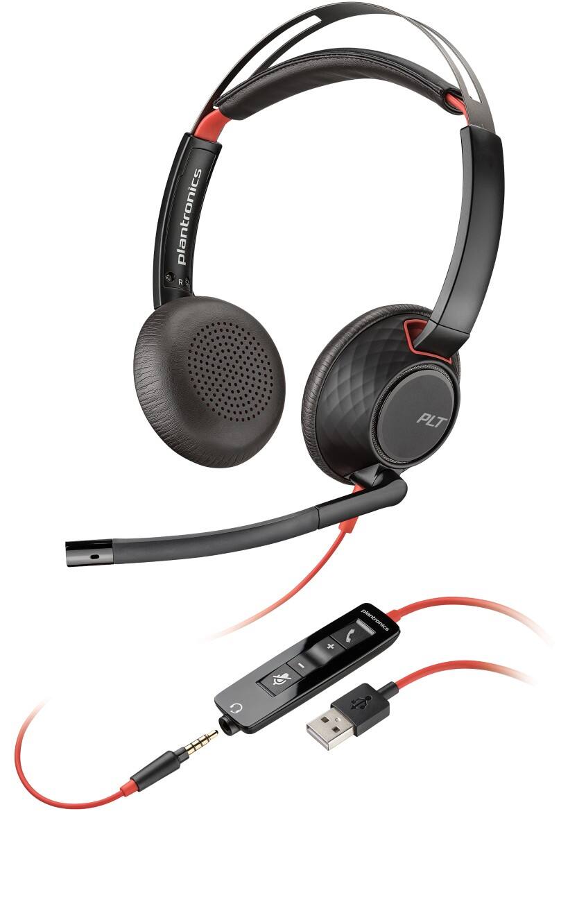 Plantronics Blackwire 5220 Wired Headset Over-the-ear USB, mm