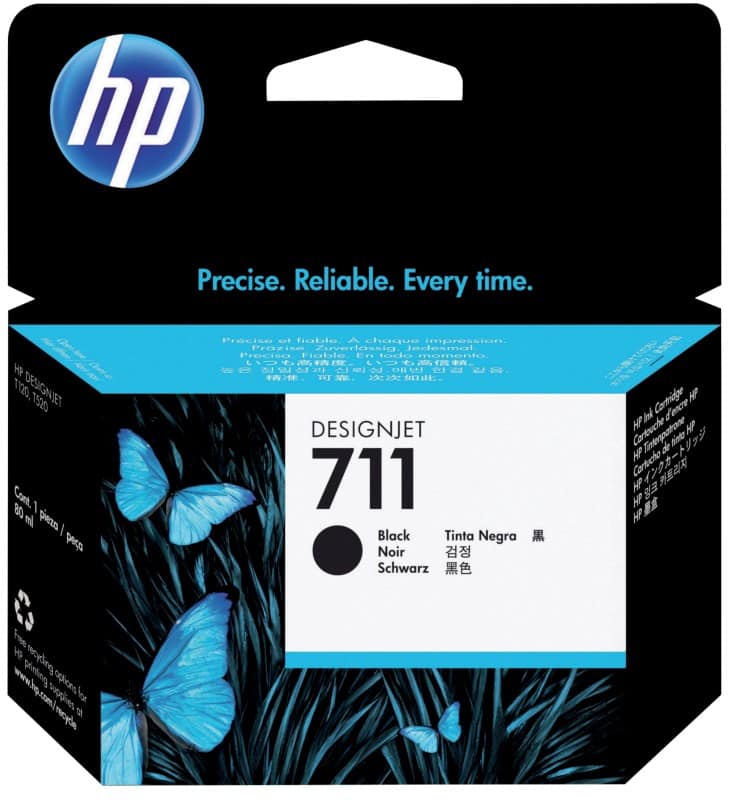 HP 711 Original Ink Cartridge CZ133A Black