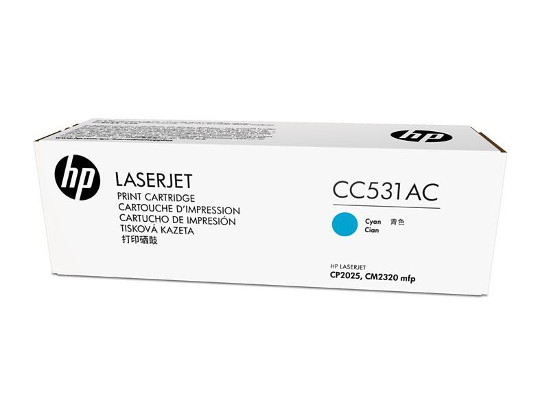 HP 304A Original Toner Cartridge CC531AC Cyan