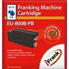 iFrank Franking Machine Ink Cartridge EU-800B-PB for Pitney Bowes DM800, DM825, DM875, DM900, DM925, DM1000, DM1100 Blue Ink