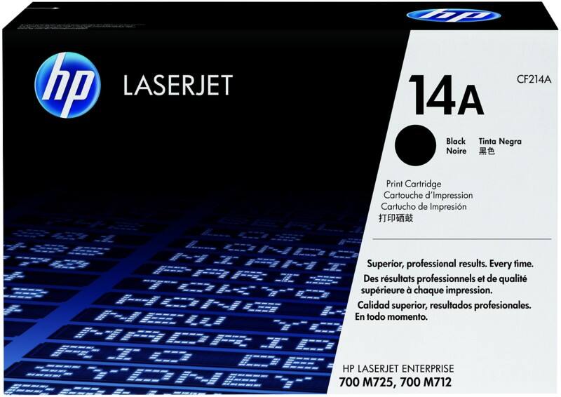 HP 14A Original Toner Cartridge CF214A Black