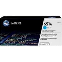 HP 651A Original Toner Cartridge CE341A Cyan