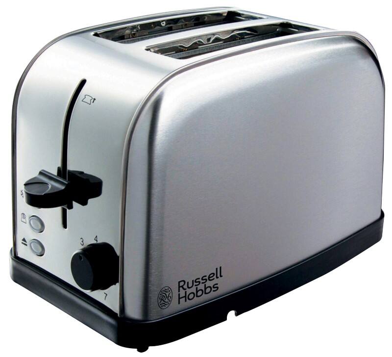 Russell Hobbs Toaster 2 Slices Futura Silver