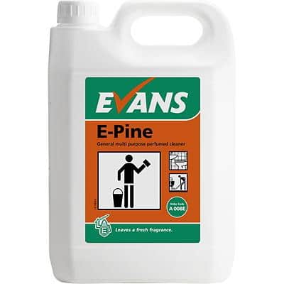 Evans Vanodine Liquid Multipurpose Cleaner E-Pine Fresh 5 L