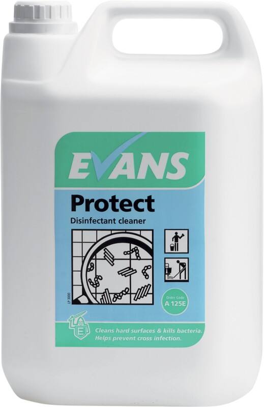 Evans Vanodine Protect Disinfectant Cleaner 5L