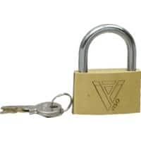 Viso Padlock Keys CAD301SB Brass 3 x 0.75 x 2 cm Gold