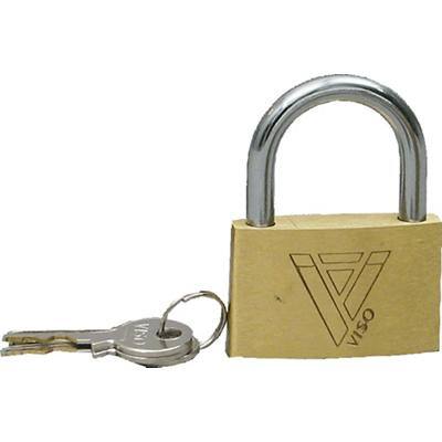 Viso Padlock Keys CAD301SB Brass 3 x 0.75 x 2 cm Gold