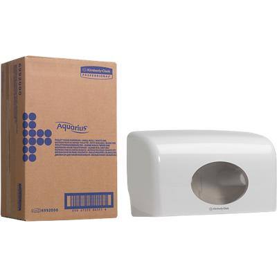 AQUARIUS Toilet roll dispenser Aquarius 6992 Plastic White Lockable