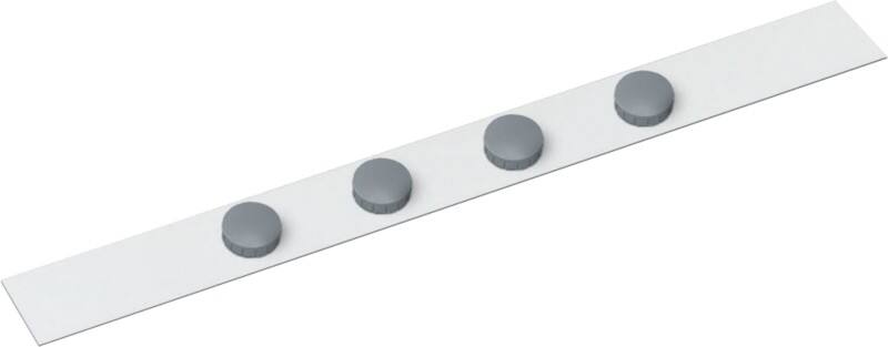 Maul MAULstandard Magnetic Bar Wall Mounted White 6207202 5 x 100 cm 6207202