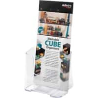 Deflecto Brochure Stand 77501 DL Transparent Plastic 11 x 8 x 20.5 cm