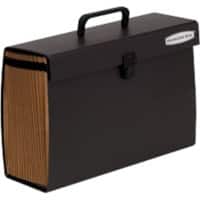 Fellowes Expanding File Bankers Box Handifile - Black A4 Black Paper, Fiberboard, Plastic 36.2 x 12.4 x 25 cm