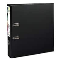 Exacompta Prem Touch Lever Arch File A4 80 mm Black 2 ring 79368859 PP (Polypropylene) Portrait