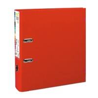 Exacompta Prem Touch Lever Arch File A4+ 80 mm Red 2 ring 79368860 PP (Polypropylene) Portrait