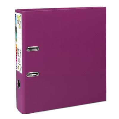 Exacompta PremTouch Lever Arch File Fuschia A4+ 2 Ring Polypropylene 80 mm Spine