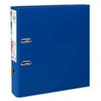 Exacompta Prem Touch Lever Arch File A4+ 80 mm Dark Blue 2 ring 53352E Cardboard, PP (Polypropylene) Portrait