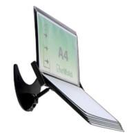 Djois Tarifold Display panel system 475107 Black A4 24.7 x 34.7 cm