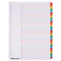 Office Depot Dividers A4 Extra Wide White Perforated Card 1 to 31