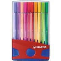 STABILO Pen 68 ColorParade 20 Colouring Pens 1 mm Pack of 20