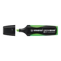 STABILO GREEN BOSS Highlighter Green Medium Chisel 2-5 mm Refillable