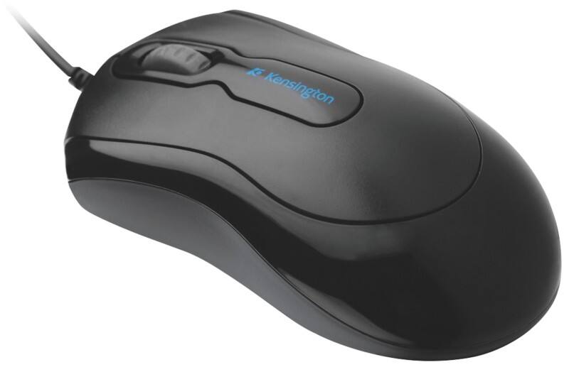 Kensington Mouse-in-a-Box K72356EU Mouse Wired Without Bluetooth Black Suitable For Lefthanded People
