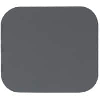 Fellowes 58023 Polyester, Rubber Mouse Pad Silver