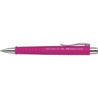 Faber-Castell Poly Ball Classic Retractable Ballpoint Pen Blue 0.6 mm Extra Broad Refillable