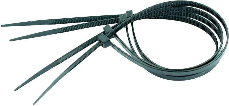 Seco Cable Ties Black 4.6 (W) x 300 (L) mm Pack of 100