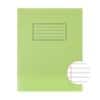 Silvine Exercise Book EX102 Green Ruled A5 17.8 x 22.9 cm Pack of 10