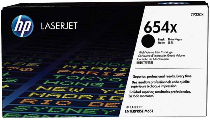 HP 654X Original Toner Cartridge CF330X Black