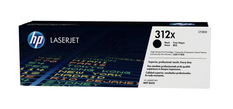 HP 312X Original Toner Cartridge CF380XC Black