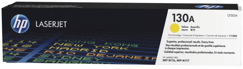 HP 130A Original Toner Cartridge CF352A Yellow