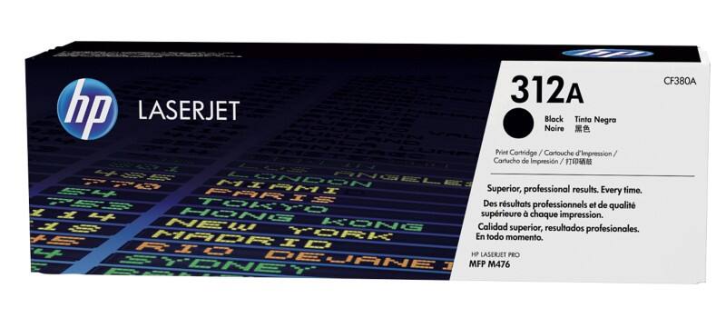 HP 312A Original Toner Cartridge CF380A Black