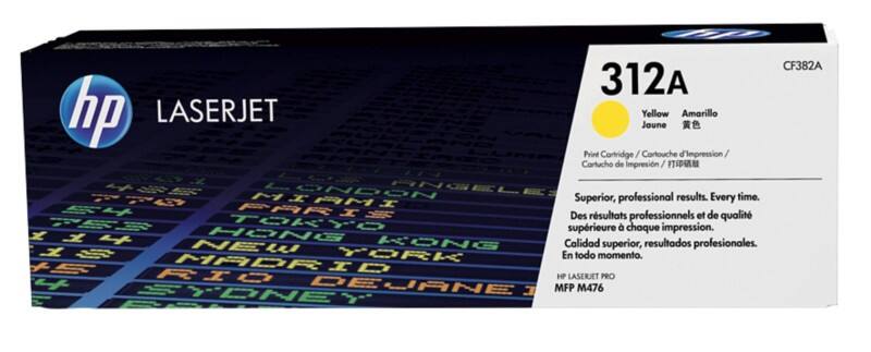HP 312A Original Toner Cartridge CF382A Yellow