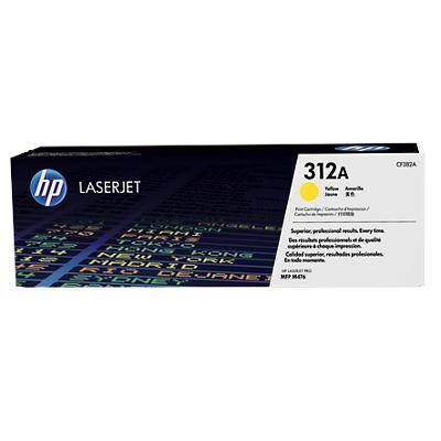 HP 312A Original Toner Cartridge CF382A Yellow