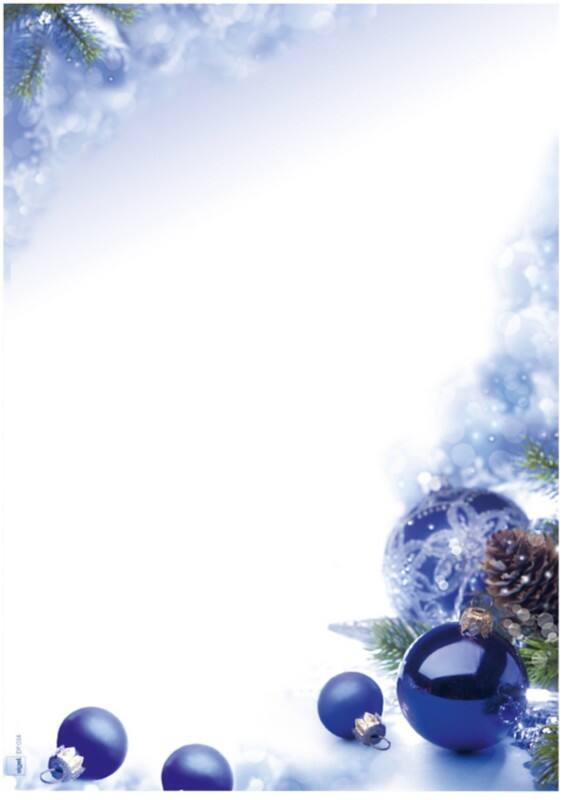 Sigel Greeting Card A4 90 gsm Blue Harmony 100 Sheets