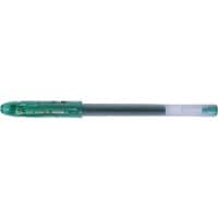 Pilot Super Rollerball Pen Medium 0.4 mm Green Pack of 12