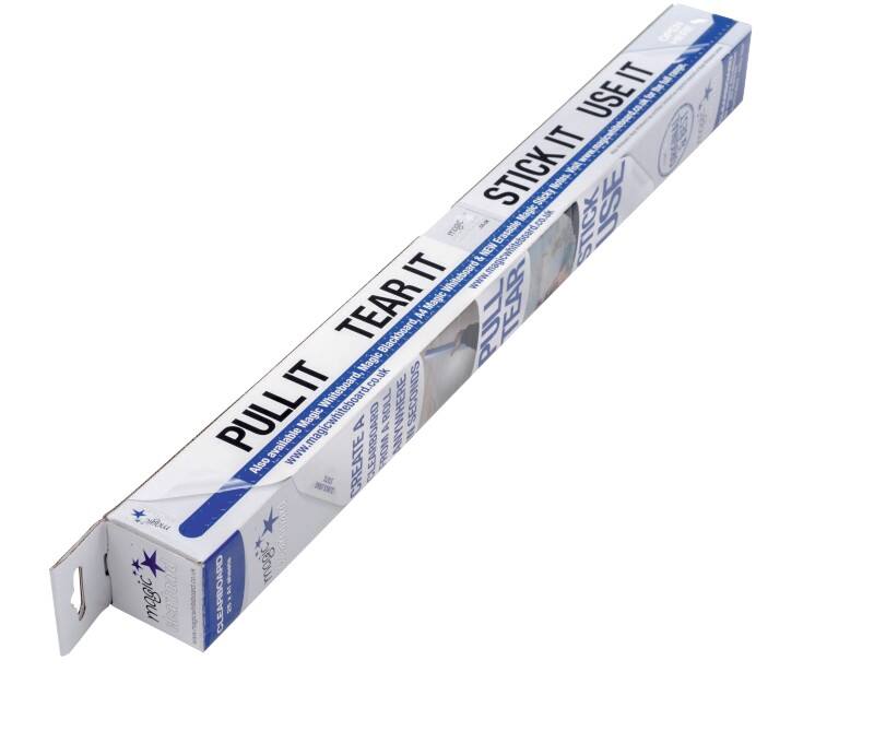 Magic Whiteboard Electrostatic Plain Whiteboard Foils Perforated A1 Pack of 25