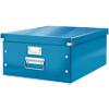 Leitz Click & Store WOW Storage Box A3 Laminated Cardboard Blue 369 x 482 x 200 mm