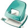 Leitz NeXXt WOW Metal 2 Hole Punch 5008 30 Sheets Ice Blue