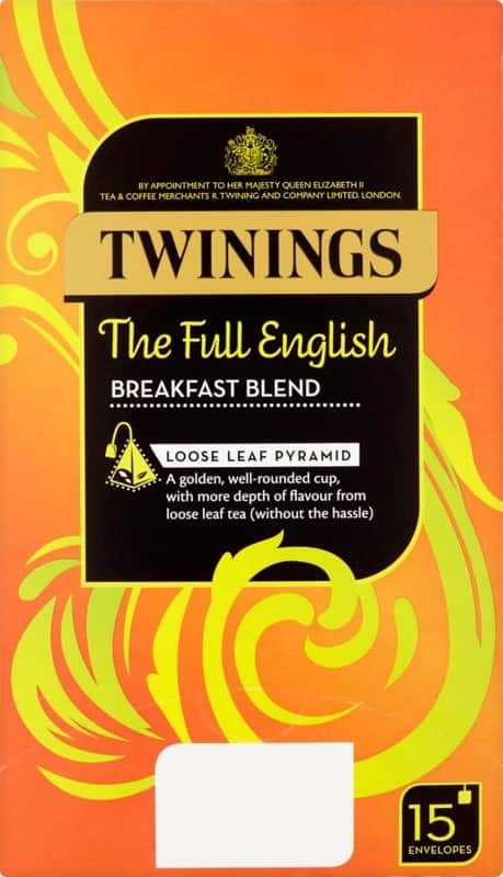 Twinings Full English Tea Bags Breakfast Blend Pack of 15