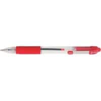 Zebra Z-Grip Ballpoint Pen Red Medium 0.6 mm Refillable Pack of 12