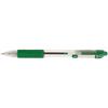Zebra Z-Grip Ballpoint Pen Green Medium 0.6 mm Refillable Pack of 12