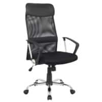 Realspace Mosil Office Chair Basic Tilt Mesh Fixed Armrest Height-adjustable Seat Black 110 kg