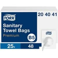 Tork Sanitary Towel Bags B5 Premium White Pack of 25