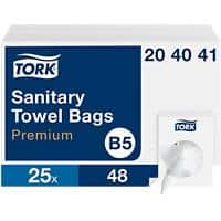 Tork Sanitary Towel Bags B5 Premium White Pack of 25